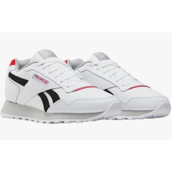 Reebok Unisex Glide Sneaker, Footwear White/Pure Grey 2/Pure Grey 3, 11 US Men - Picture 1 of 8